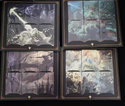 MTG Tales of Middle-Earth LOTR COMPLETE Scene Art Card Set- 24 cards - Image 1