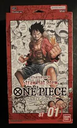 Starter Deck Straw Hat Crew - ST01 - One Piece Card Game Eng - Factory Sealed - Image 1