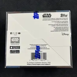 2025 Topps Star Wars Chrome SEALED Hobby Box One Autographed Card per Box - Image 2