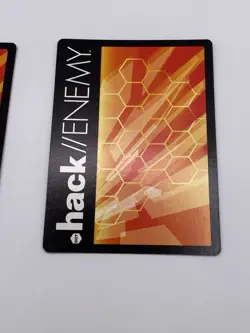 .Dot Hack Enemy TCG Isolation Set Helba 2.0 & Mach’s Card - Image 2