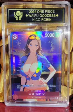 NICO ROBIN One Piece Waifu Goddess CUSTOM CARD NM - Image 3