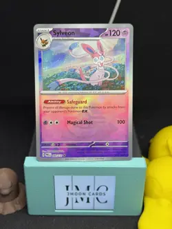 Pokemon Card Sylveon 040/131 Poke Ball Reverse Holo - Lightly Played - Image 1
