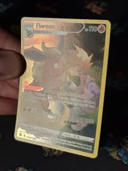 Pokemon Cards Flareon TG01/TG30 Full Art Secret Rare Brilliant Stars - (NM) - Image 3