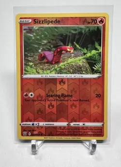 Sizzlipede 029/163 Reverse Holo Battle Styles Pokemon Card NM - Image 1