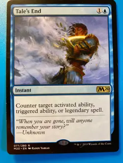 MTG 1x Tale's End # 77 Core Set 2020 M20 Modern Magic the Gathering Card x1 NM - Image 1