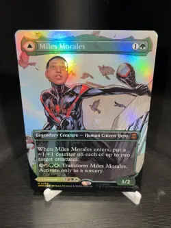 Miles Morales (0234) (Borderless) Marvel's Spider-Man Foil - Image 1