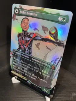 Miles Morales (0234) (Borderless) Marvel's Spider-Man Foil - Image 2