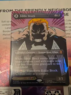 Eddie Brock (0233) (Borderless) Marvel's Spider-Man Foil - Image 1