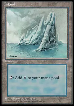 Island (334) - Ice Age #334 MTG Magic The Gathering - Image 1