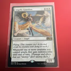 MTG [Angelic Guardian] M20 Core Set 302/280 Reg Rare NM/Unplayed - Image 3