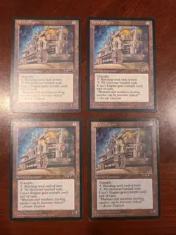 4x Urza's Engine Alliances Magic Gathering MtG Old School Arcum Dagsson Flavor - Image 1