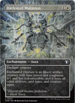 Darksteel Mutation (Borderless) U Commander Masters 623 NM MTG - Image 1