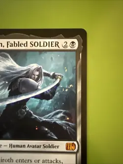 Magic The Gathering: FINAL FANTASY Sephiroth, Fabled SOLDIER Non-Foil Mythic 115 - Image 4