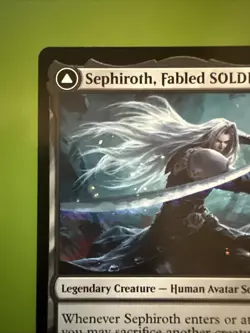 Magic The Gathering: FINAL FANTASY Sephiroth, Fabled SOLDIER Non-Foil Mythic 115 - Image 5