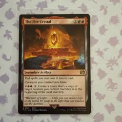 The Fire Crystal Final Fantasy MTG Rare 0135 NM - Image 1