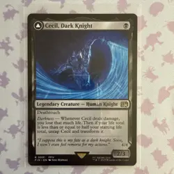 Cecil, Dark Knight MTG Final Fantasy R 0091 Non-Foil NM Pack Fresh - Image 1