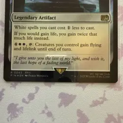 The Wind Crystal 0043 Foil (Final Fantasy) [FIN] (MTG) Magic the Gathering - Image 2