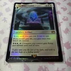 The Wind Crystal 0043 Foil (Final Fantasy) [FIN] (MTG) Magic the Gathering - Image 4