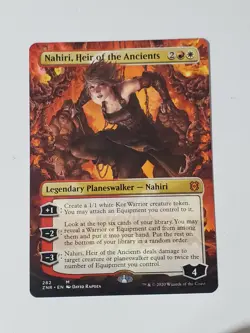 MTG - Nahiri, Heir of the Ancients (Borderless) - Zendikar Rising Regular Mythic - Image 1