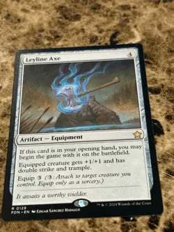 LEYLINE AXE Magic MTG Foundations - Image 1