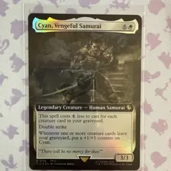 MTG Final Fantasy Cyan, Straga And Relm, Cloud Of Darkness Extended Art Foil Lot - Image 2