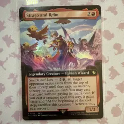 MTG Final Fantasy Cyan, Straga And Relm, Cloud Of Darkness Extended Art Foil Lot - Image 3