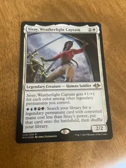 Sisay, Weatherlight Captain - Foil - Modern Horizons #029/254 MTG Magic LP - Image 1
