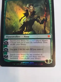 Nissa Revane Zendikar Foil - Image 1