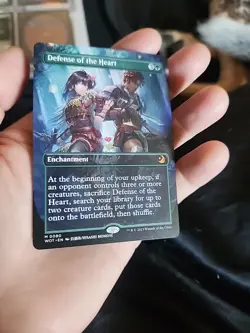 Defense of The Heart (Anime Borderless) Wilds of Eldraine: Enchanting Tales NM - Image 2