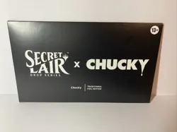 Secret Lair Drop Series x Chucky Traditional FOIL SEALED Magic The Gathering New - Image 1