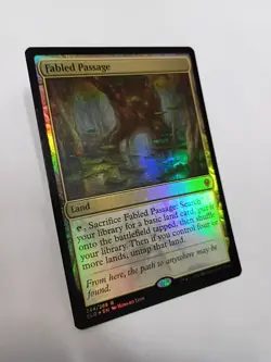 Fabled Passage 1x FOIL ELD MTG Throne of Eldraine Rare NM land - Image 1