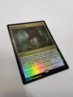 Fabled Passage 1x FOIL ELD MTG Throne of Eldraine Rare NM land - Image 2