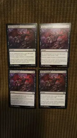 Magic: the Gathering / MtG Bitter Triumph x4 Lost Caverns of Ixalan - Image 1