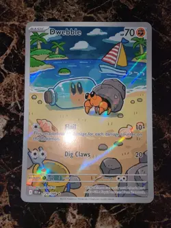 Pokemon TCG Black Bolt Dwebble Illustration Rare 129/086 Pack Fresh NM/MINT! - Image 1