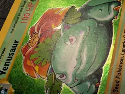 Venusaur Base Set 15/102 1st Edition Shadowless Pokemon Holo Foil Rare Nice! - Image 3