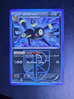 2013 Pokemon BW Plasma Freeze Umbreon 64/116 non-holo Rare - Team Plasma - Image 1