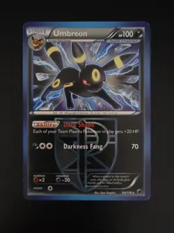 2013 Pokemon BW Plasma Freeze Umbreon 64/116 non-holo Rare - Team Plasma - Image 2