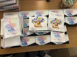 19x Pokemon Center TCG Elite Trainer Box EMPTY ETB Prismatic Evolutions + Extras - Image 1