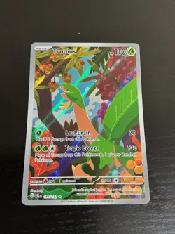 Pokemon TCG Tropius 195/193 Paldea Evolved Illustration Rare NM - Image 1