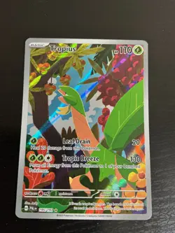 Pokemon TCG Tropius 195/193 Paldea Evolved Illustration Rare NM - Image 3