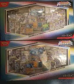 Pokemon Lucario Tyranitar Premium Collection Prismatic Sam’s Club 2x Lot Bundle - Image 1