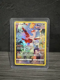 Pokemon Latias GG20/GG70 Ultra Rare Crown Zenith Galarian Gallery Full Art Holo - Image 1