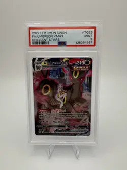 Umbreon VMAX TG23/TG30 - Pokemon Brilliant Stars PSA 9 - Image 1