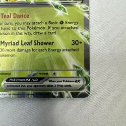 Pokemon Teal Mask Ogerpon EX Tera 025/167 Twilight masquerade Holo Ultra Rare - Image 5