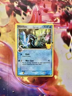 Pokemon Mimikyu swsh136 Near Mint Celebrations (Promo) - Image 1
