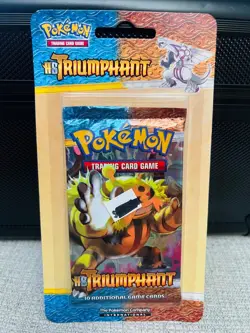 2010 RELEASE! POKEMON HS TRIUMPHANT Blister Booster PACK New *Factory Sealed* 820650801488 - Image 1
