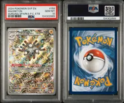 Magneton 159 Pokemon Center Stamped Promo PSA 10 Surging Sparks - Image 1