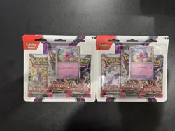 (LOT OF 2) Pokemon TCG Paldea Evolved 3 Pack Blister Tinkatink FACTORY SEALED - Image 4