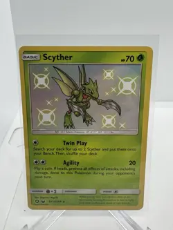 Scyther SV1/SV94 Hidden Fates: Shiny Vault Holo Pokemon TCG - Image 1