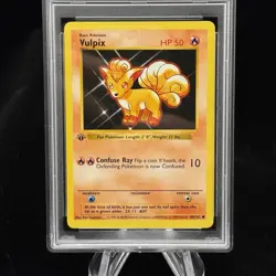 Vulpix #68 1st Edition Base Set 1999 Pokemon Game PSA 9 🔥 - Image 2